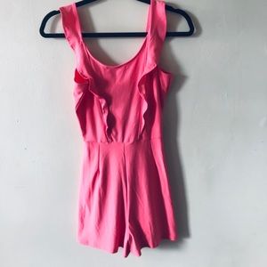 spring/summer pink romper